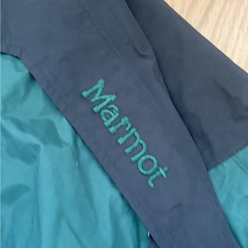 Marmot Black and Green Mesh Jacket